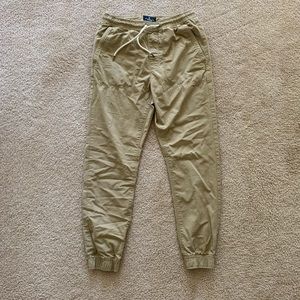 American eagle joggers, khaki, size S